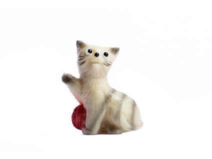 Marcipánové kočky s klubíčkem, 4 barvy