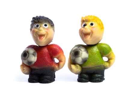 Marcipánový fotbalista, 2 druhy, celé balení