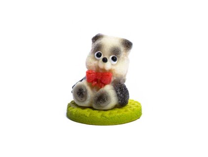 Marcipánová panda s mašlí