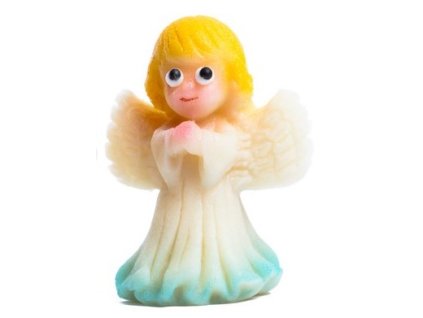 Marcipánový andílek se žlutými vlásky