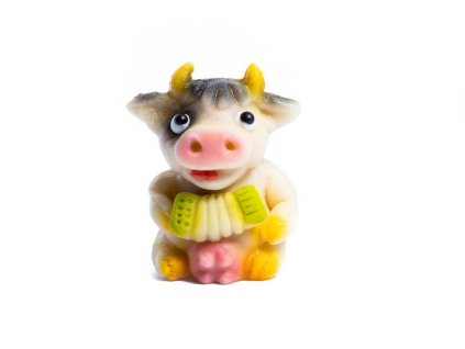 Marcipánová kravička s harmonikou