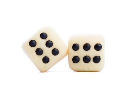 Marcipánová hrací kostka – Štěstíčka