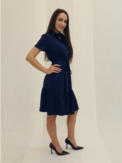 Dámske šaty Noemi/2135 modrá