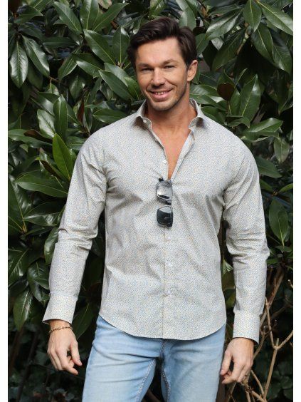 Pánska košeľa Slim Fit R41
