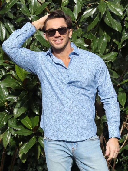 Pánska košeľa Slim Fit R42