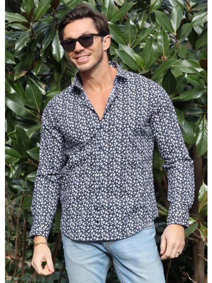 Pánska košeľa Slim Fit R47