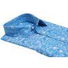 Pánska košeľa modrá, dlhý rukáv, Slim Fit- A20