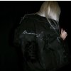 Oversize Denim Jacket Blck/Silver