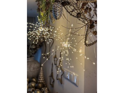 Svítící vločka M-L do zásuvky 120/160LED