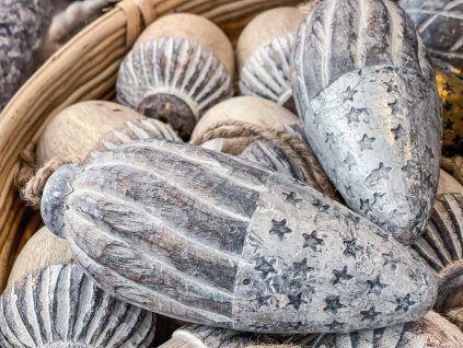 Vánoční ozdoba ze dřeva