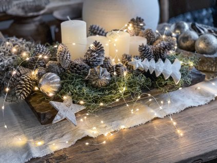 Světelný řetěz 100 LED/ 200 LED do zásuvky