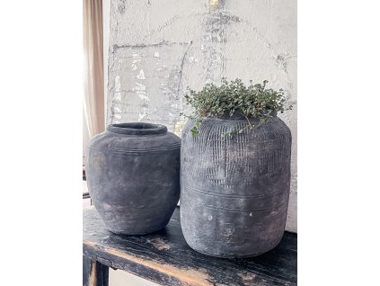 Váza z kameniny / dva vzory