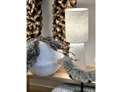 Lampička z papírmaše