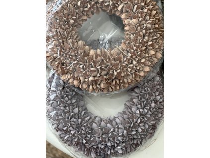 Věnec pastelové barvy průměr 30 cm