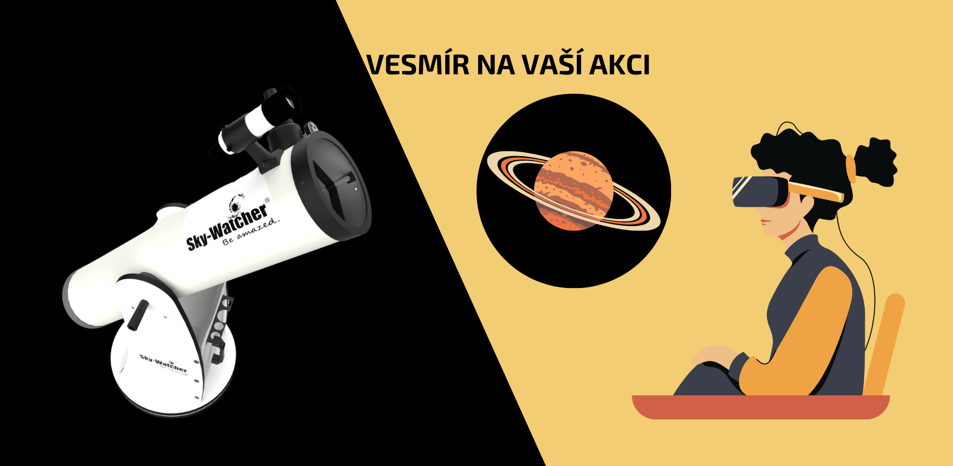 VR PLANETÁRIEM NA AKCI