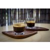 Set dvou kusů, sklenička s podšálkem na espresso