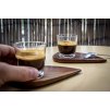Set dvou kusů, sklenička s podšálkem na espresso