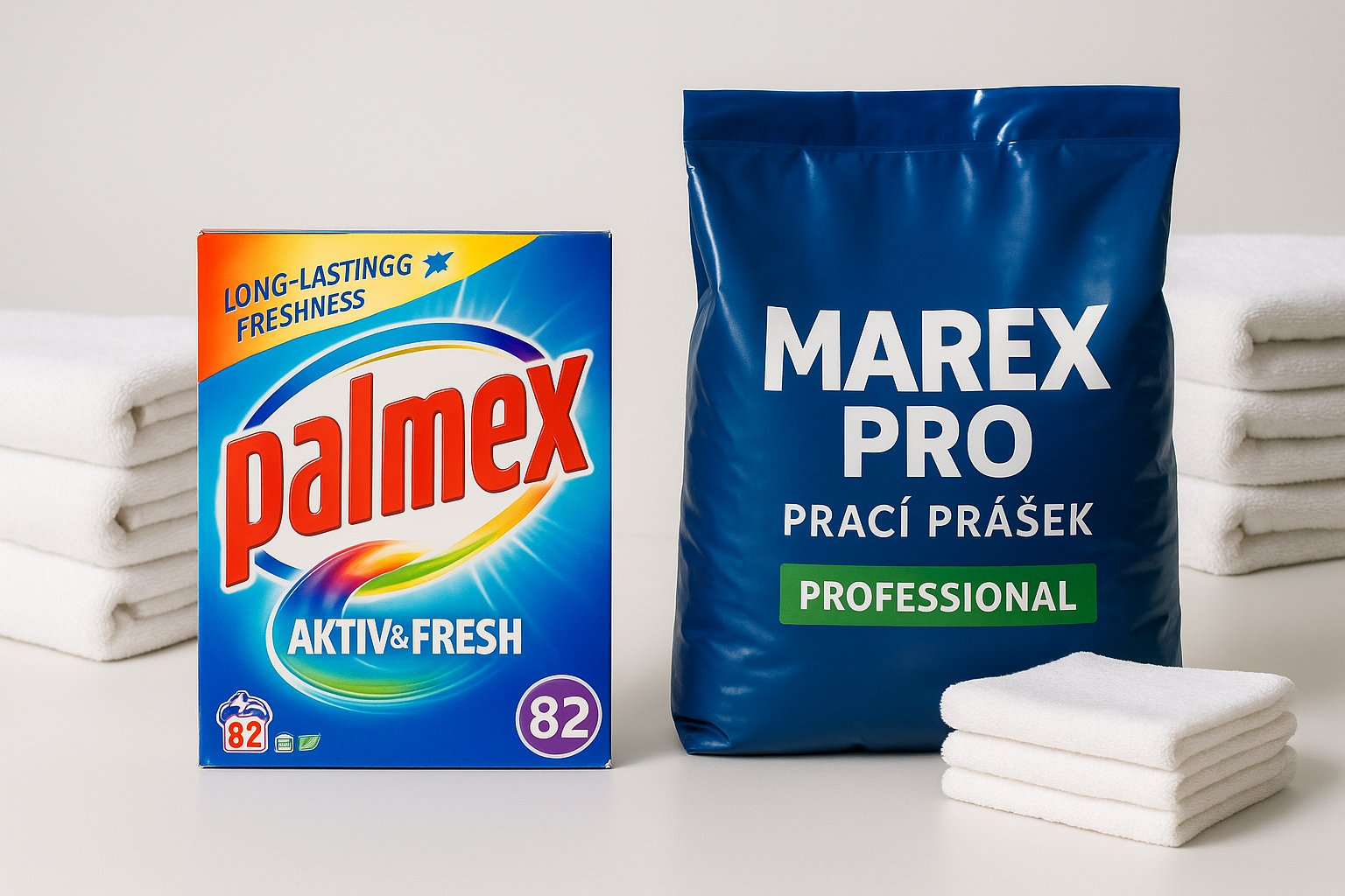 Palmex, Jelen nebo Marex Pro? Jaký prací prášek se vyplatí v akci
