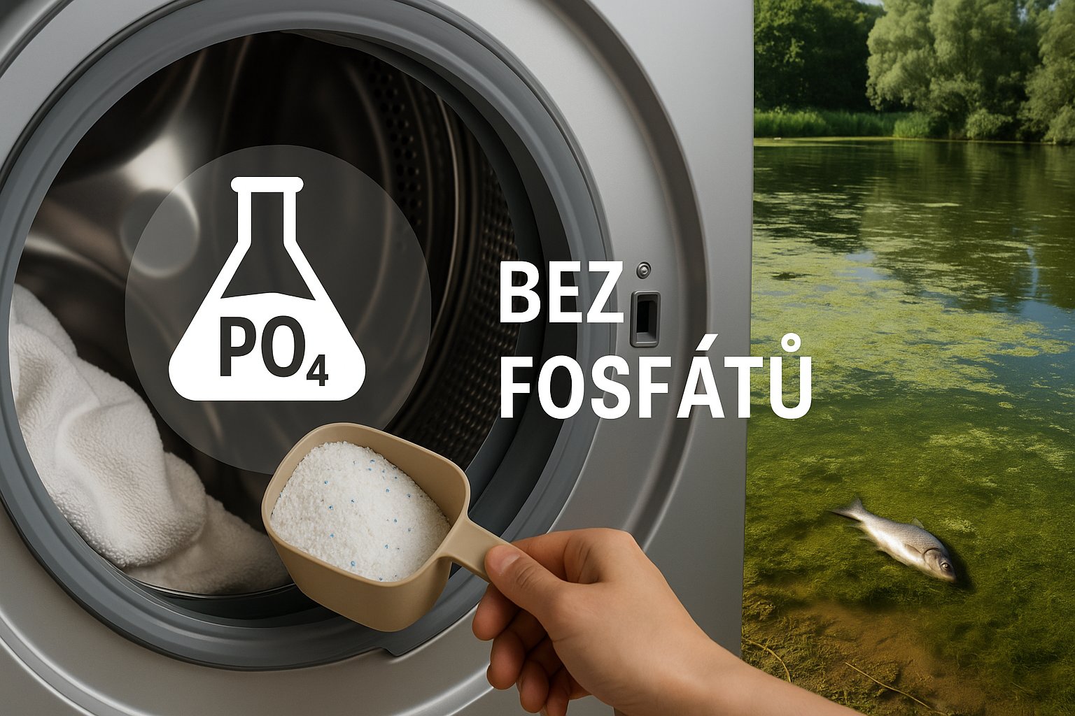 Fosfáty v pracích prostředcích: proč už do moderního praní nepatří