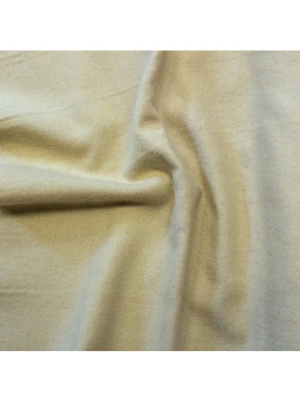 Súkno - smotanová farba - cena za 0,5 m