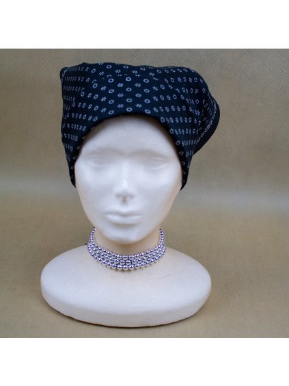 Dámska šatka - Tmavo modré