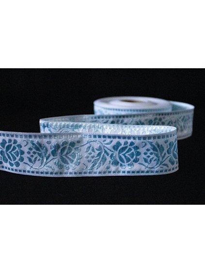 Krojová stuha svetlomodrá - 4 cm