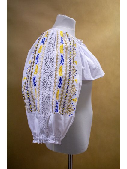 Vyšívané oplecko - Detva