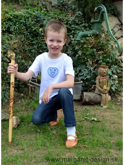 Detské tričko s krátkym rukávom - Srdiečko 2