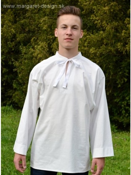 Pánska jednoduchá košeľa - Haľena