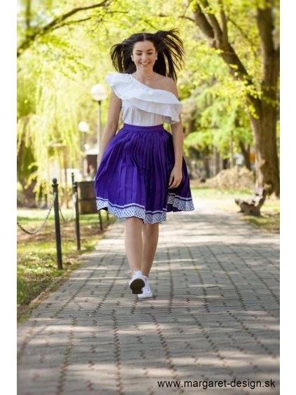 Ručne plisovaná sukňa - Laura