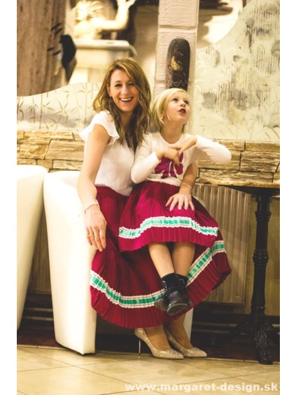 Ručne plisovaná sukňa - Ingrida