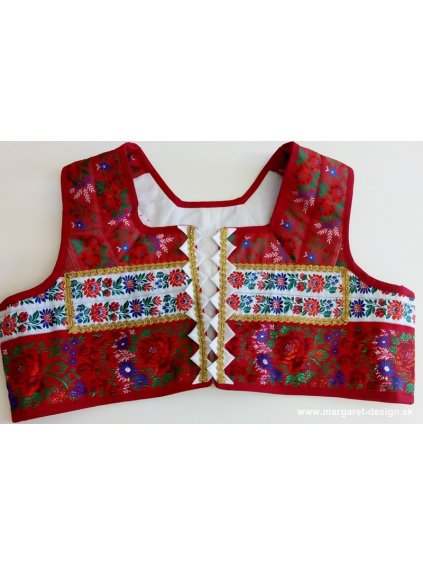 Dámsky brusliak z krojovej stuhy - Detva 2