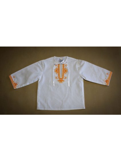 Chlapčenská vyšívaná košeľa- vzor Detva