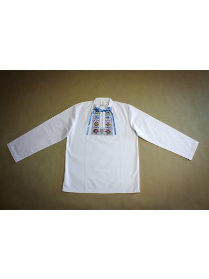 Chlapčenská vyšívaná košeľa - vzor Ábelová