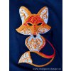 Dámske vyšívané tričko - Líška
