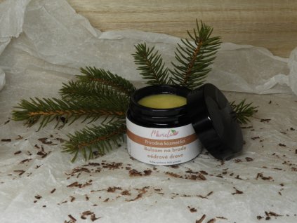 Balzam na bradu - Cédrové drevo