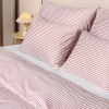 Lugano - cotton sateen duvet cover with a fine stripe