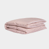 Lugano - cotton sateen duvet cover with a fine stripe