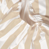 Linea - striped cotton sateen sheet