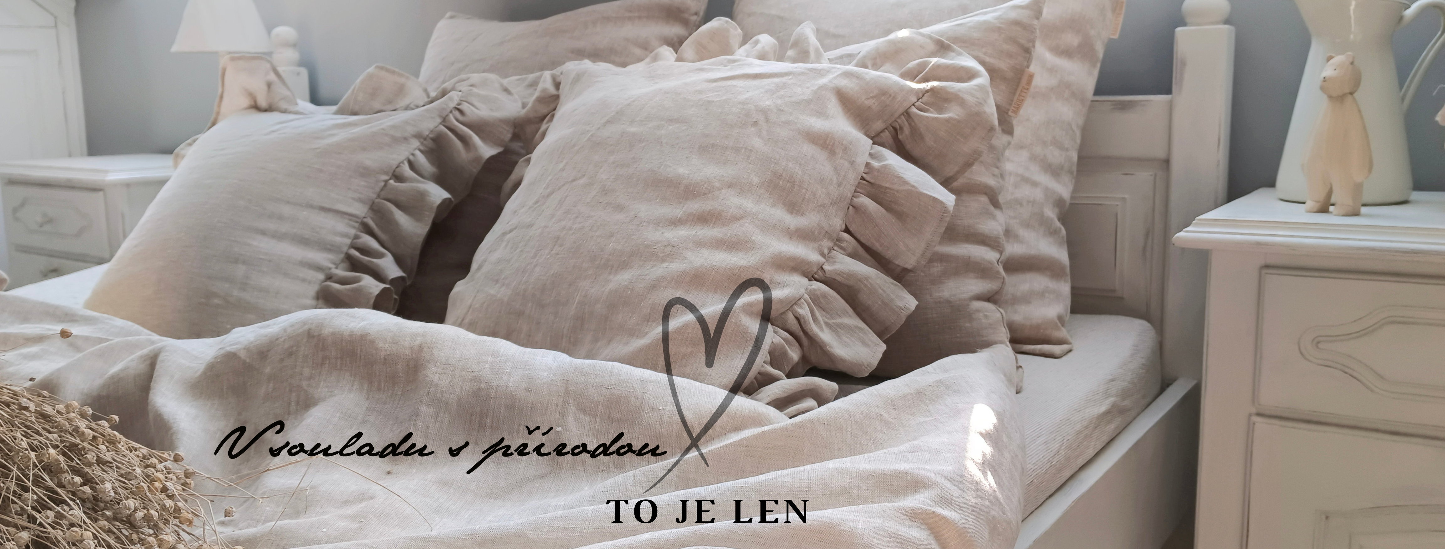 Mariette decor lněné povlečení