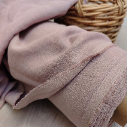 100% len LILAC PASTEL 205g/m2....č.16