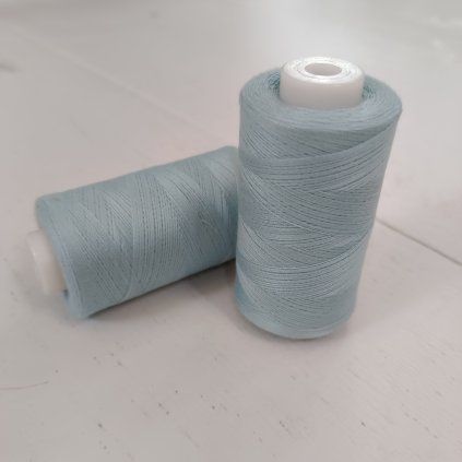 Polyesterová nit ASSOS- sv.modrá/mint 1000 m