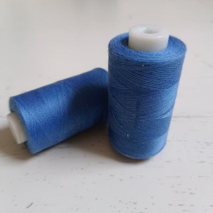 Polyesterová nit ASSOS- ocelově modrá 1000 m