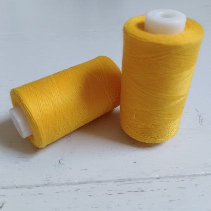 Polyesterová nit ASSOS- sv.jantarová 1000 m