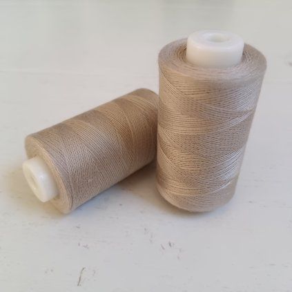 Polyesterová nit ASSOS- sv.hnědá 1000 m