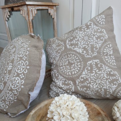 Lněné povlaky v BOHO stylu