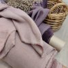 100% len MEDITERRANEAN  PURPLE 205 g/m2....č.14, stonewashed