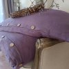 Lněné povlečení MEDITERRANEAN  PURPLE