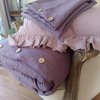 Lněné povlečení MEDITERRANEAN  PURPLE