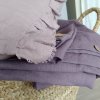 Lněné povlečení MEDITERRANEAN  PURPLE